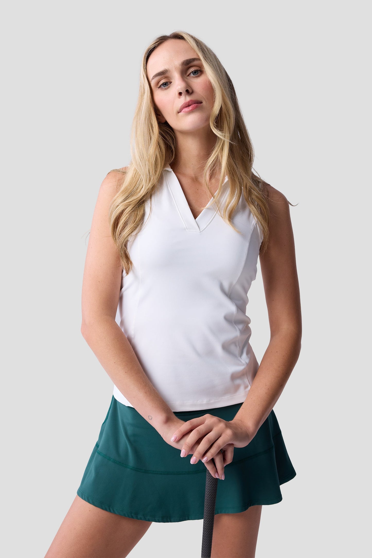 Women's Cross-Sport Sleeveless Polo